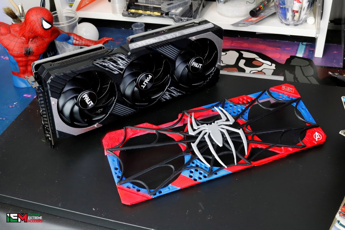 同德展示蜘蛛侠定制版RTX 4070显卡，定制项目覆盖GamingPro和Dual系列