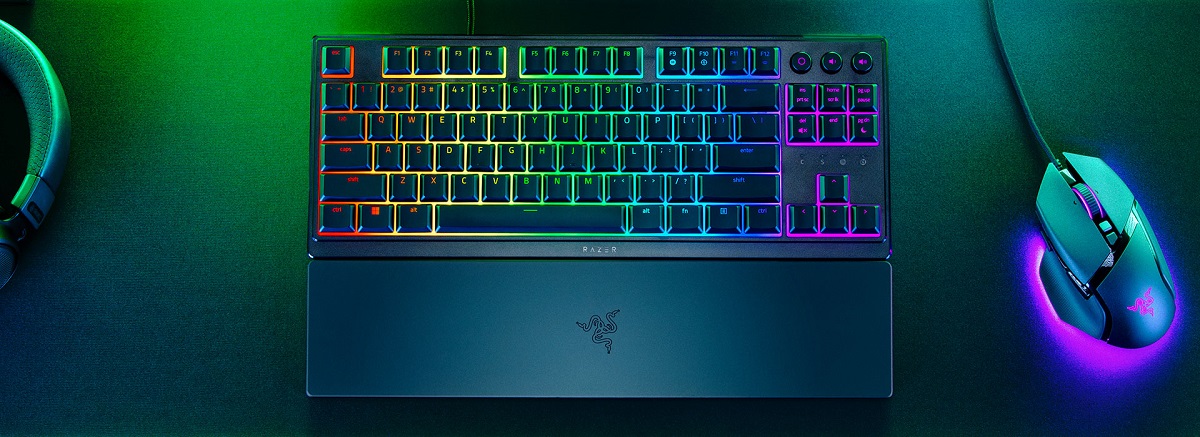 雷蛇推出雨林狼蛛V3竞技版键盘：纤薄、利落、符合人体工学，售价499元