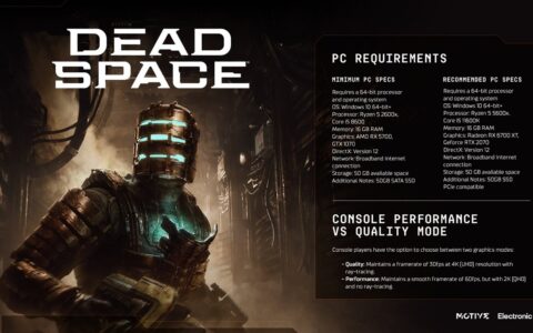 Steam首次提供90分钟试玩功能：可体验全部内容，从《死亡空间》开始