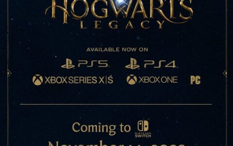 《霍格沃茨之遗》Switch版宣布跳票：游戏延期至11月14日