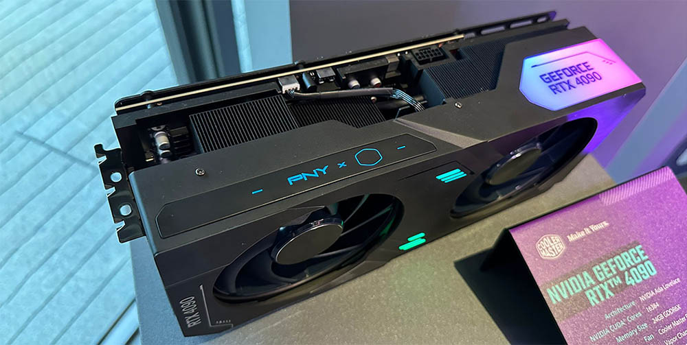 PNY和酷冷至尊联手打造新款RTX 4090 Verto显卡：双12cm风扇，厚达4.5槽 – 超能网