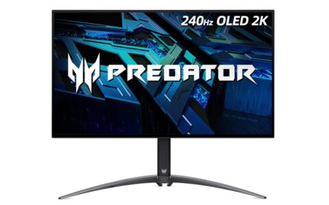 Acer X27U掠夺者游戏显示器开启预售：2K@240Hz OLED屏，首发价6499元