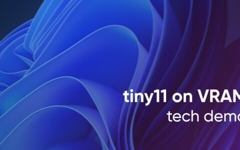 Tiny11系统成功在4GB GDDR6显存中运行：顺序读取速度为1960MB/s