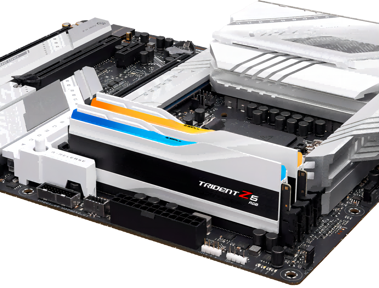 芝奇推出全新白色幻锋戟内存条，最大规格为DDR5-8200 48GB