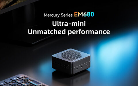 Minisforum推出EM680迷你PC：仅0.25L和238g，搭载Ryzen 7 6800U
