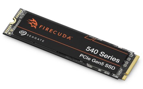 希捷正式发布FireCuda 540 PCIe 5.0 SSD：读写速度达10GB/s，最大4TB