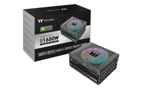 Thermaltake发布Toughpower iRGB PLUS系列：1250W/1650W钛金ATX 3.0电源 - 超能网