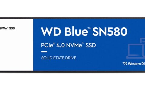 西部数据发布WD_Blue SN580 SSD：首款支持PCIe 4.0的蓝盘产品 - 超能网