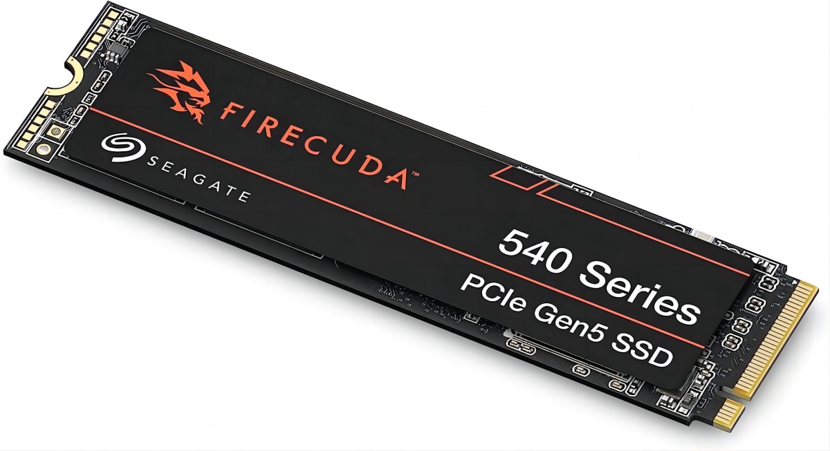 希捷FireCuda 540系列上架国外电商平台，为旗下首款PCIe 5.0 SSD – 超能网
