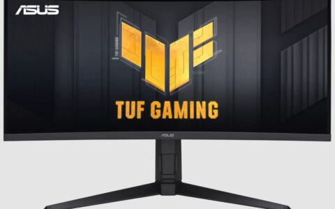 华硕发布TUF Gaming VG34VQL3A：WQHD@180Hz，超宽曲面游戏显示器 - 超能网