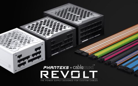 追风者与CableMod合作款Revolt系列电源上市：支持ATX 3.0，不标配模组线