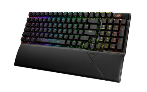 新款ROG 游侠2 机械键盘开卖：分为98/104键版本，可选全新NX冰暴灰轴 - 超能网