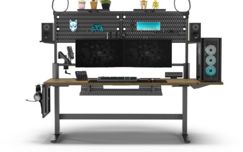 美商海盗船发布Platform:6模块化电脑桌：功能丰富，具可扩展性