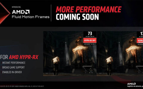 AMD HYPR-RX将整合FSR 3，无需游戏支持即可开启帧生成功能