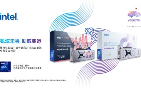 蓝戟Intel ARC A750亚运联名款显卡开售，加入亚运元素设计，首发1699元 - 超能网